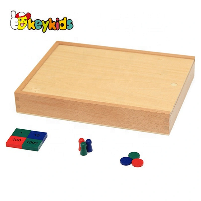 new design wooden digital educational toy for children W11A038