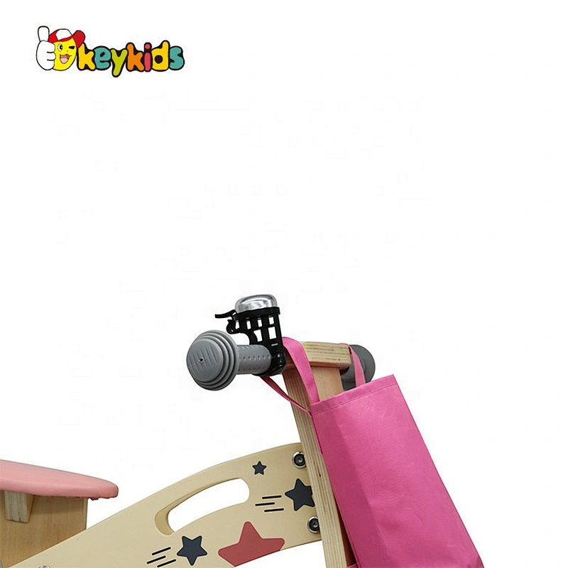 OEM customize 2 in 1 push wooden toy bike for kids W16C312A