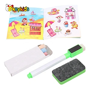 2021 New released educational wooden magnetic drawing board for children W12B133