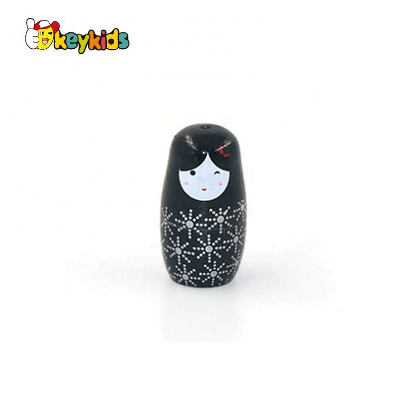 Hand Painted 5 In 1 Set Wooden Children's Nesting Dolls W06D139