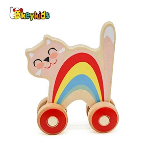 New arrival nimi natural wooden toy car for children W04A391