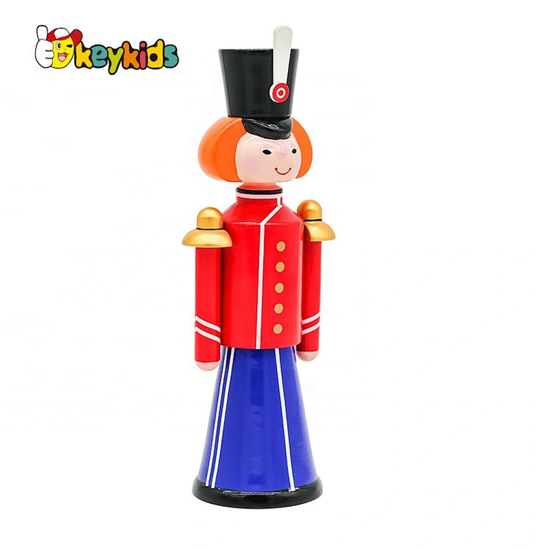 Customizable Christmas Wooden Nutcracker For Kids For Wholesale W06D160