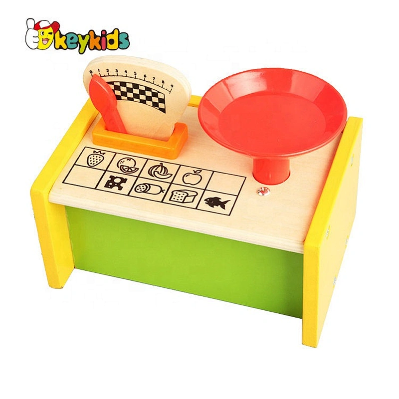 2021 Wooden tool table Platform scale toy for kids W10D290