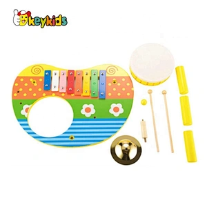 New hottest educational toys wooden kids music set for preschoolers W07A154
