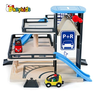 2021 New arrival mini wooden parking toy for children W04D028