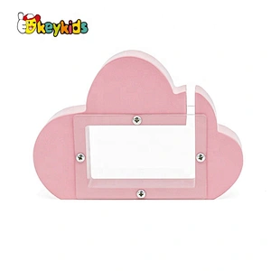 Customize cloud wooden kids money box for wholesale W02A373