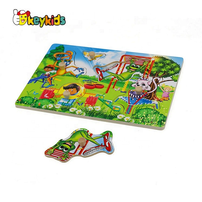 Educational Jigsaw Puzzles Wooden Puzzle Toys For Toddlers W14M191