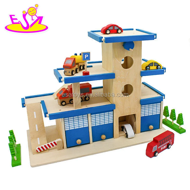 hottest children wooden depot toy for preschoolers W04B032