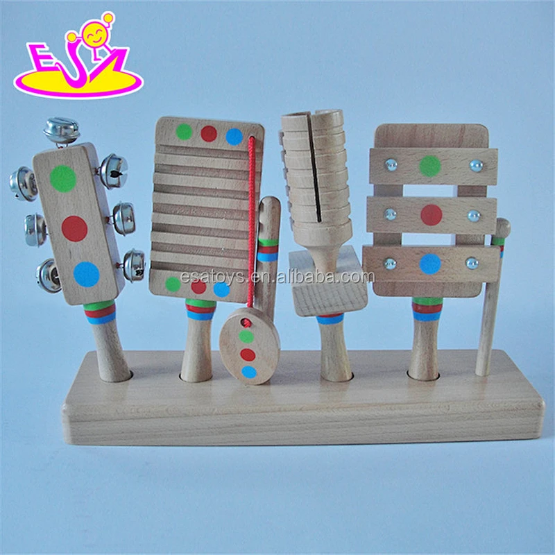 new design funny wooden kids musical instruments for sale W07A107