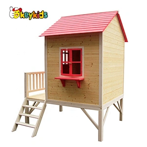 Customizable Kids Garden Cottage Wooden Toy House Outdoor W01D079B