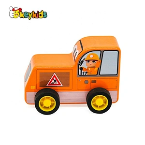 Customize mini wooden car set for kids W04A475