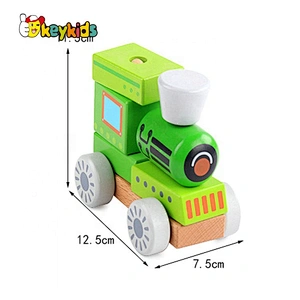 2021 New arrival best sale toddler wooden engineering vehicle W04A531