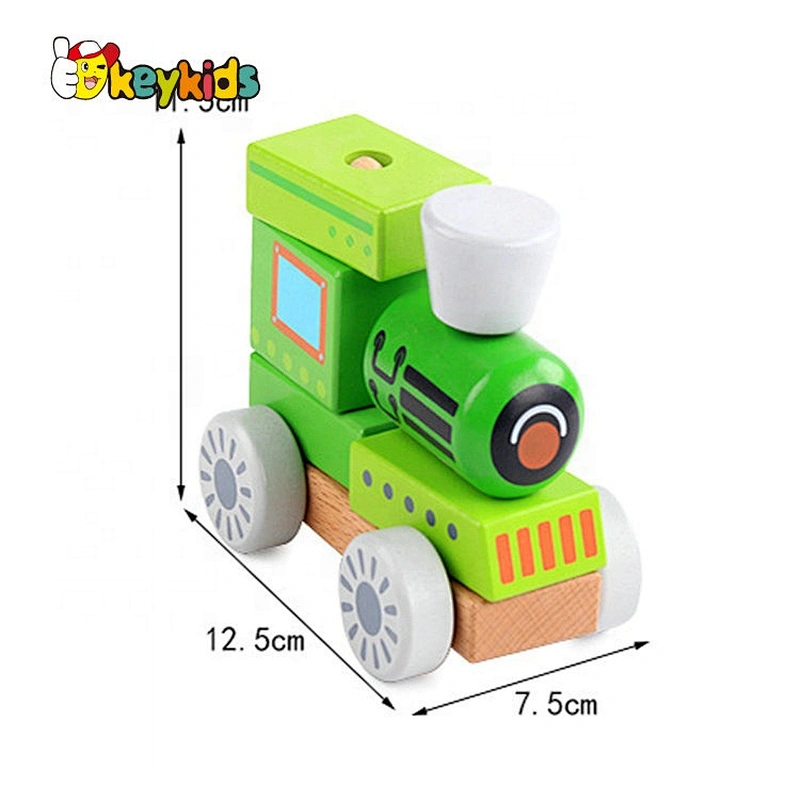 2021 New arrival best sale toddler wooden engineering vehicle W04A531