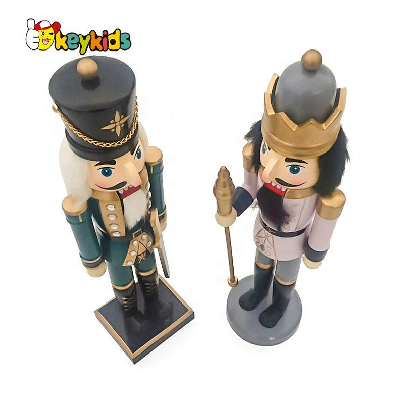 Customize soldier toy wooden nutcracker theme for wholesale W02A342