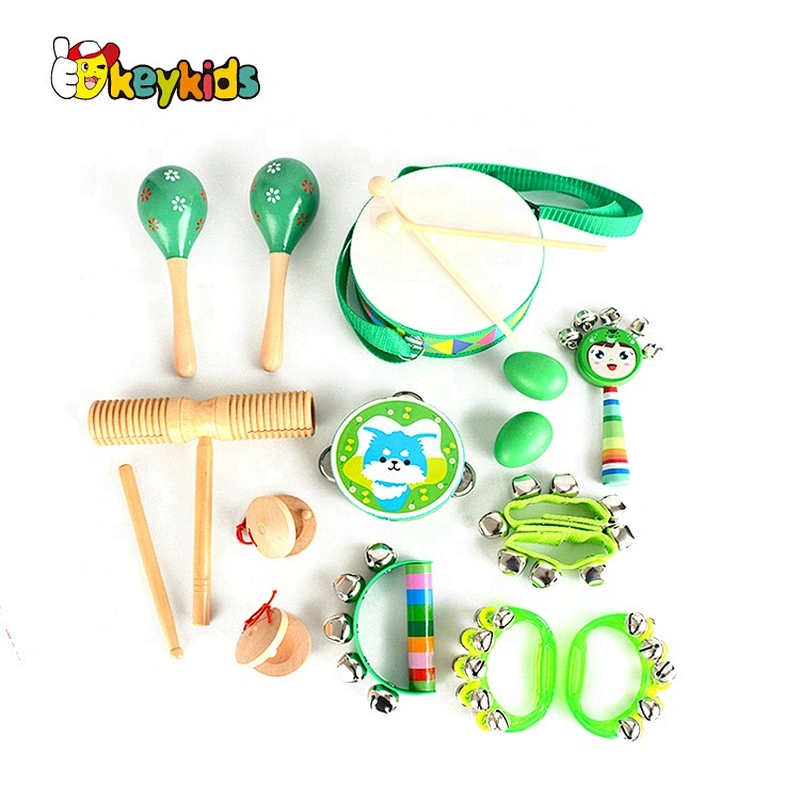 2021 New recreational musical wooden baby toy instruments for preschool W07A179