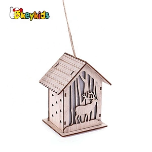wholesale elk wooden wall hanging with customize W09D113