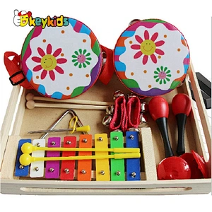 2021 New design  wooden instrument toy set for preschool W07A208