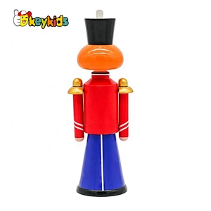 Customizable Christmas Wooden Nutcracker For Kids For Wholesale W06D160