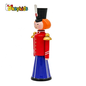 Customizable Christmas Wooden Nutcracker For Kids For Wholesale W06D160