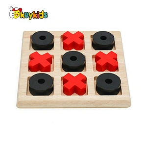 Classic Desktop Toy Tic-Tac-Toe wooden xo game for kids W11A120