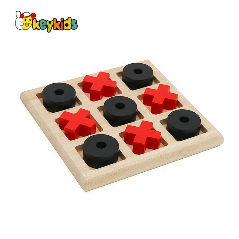 Classic Desktop Toy Tic-Tac-Toe wooden xo game for kids W11A120