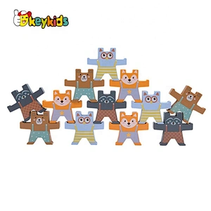 2020 New Arrival Educational Wooden Stackable Toys For Toddlers W13D262