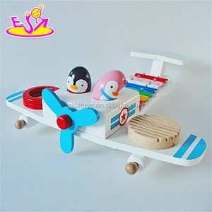 new products funny wooden baby musical toys for sale W07A110