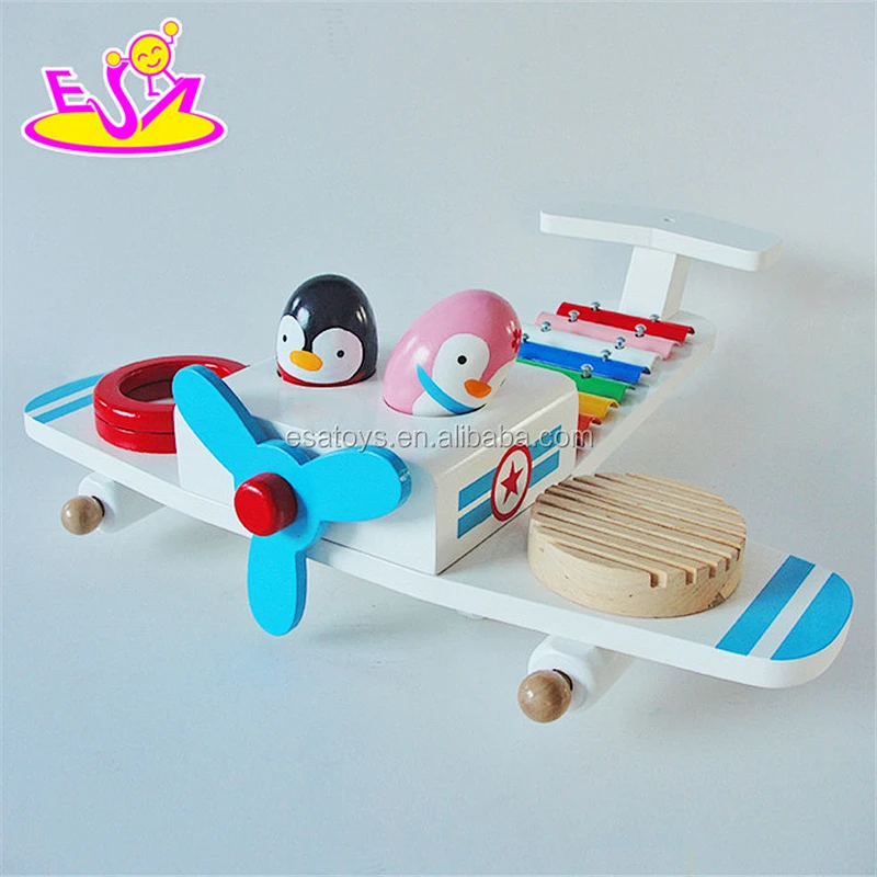 new products funny wooden baby musical toys for sale W07A110