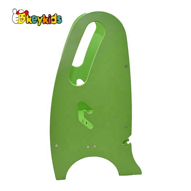 high quality 2 steps wooden kids step stool with customize W08G277B