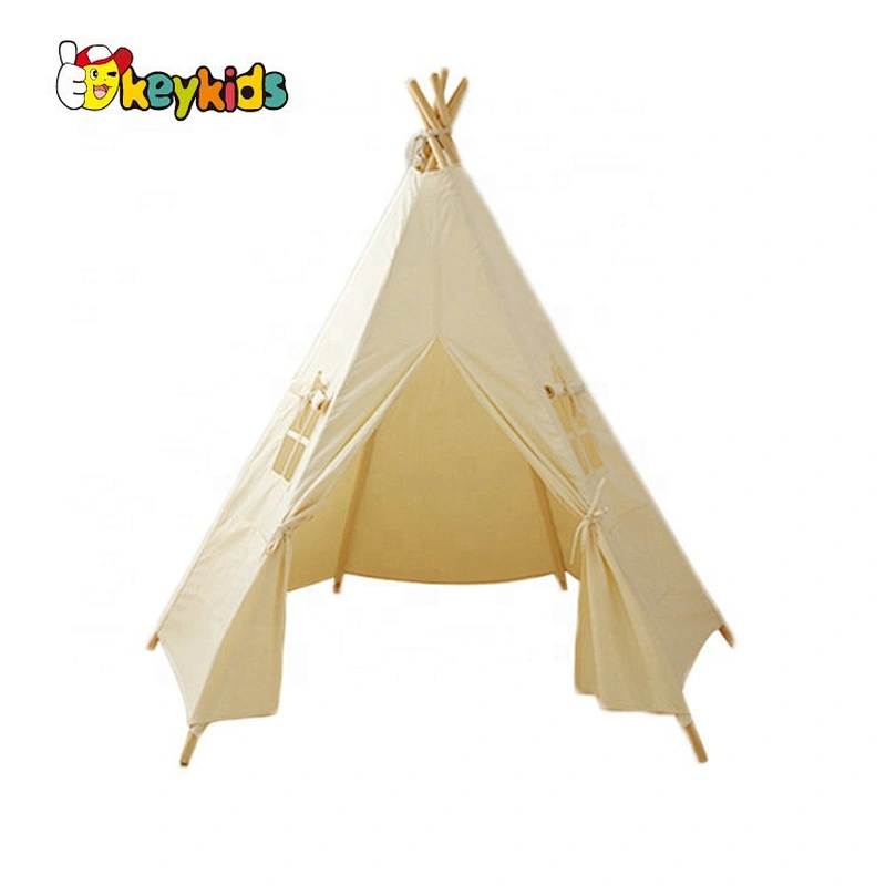 Customize cotton canvas indoor kids teepee tent for wholesale W08L045A