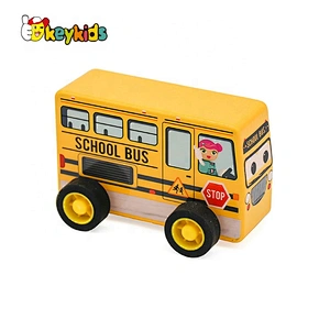 High quality kids wooden toy vehicles for wholesale W04A477