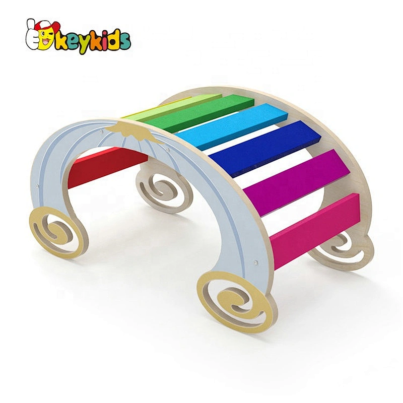 wholesale natural baby wooden rattle for 6 month old W08K285