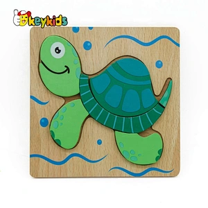Customize lovely wooden peacock jigsaw puzzle for kids W14D139