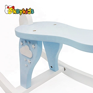 2019 Top Sale Kids Lovely Wooden Rocking Horse Toy For Wholesale W16D118
