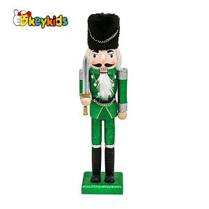 Customizable Christmas Wooden Nutcracker For Kids For Wholesale W06D160