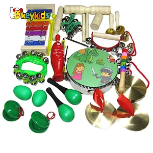 2021 New adorable wooden baby instrument toy set for preschool W07A199