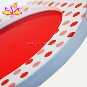 New arrival kids wooden Musical Drum Toy, Music instrument wooden drum toy for Christmas W07J035