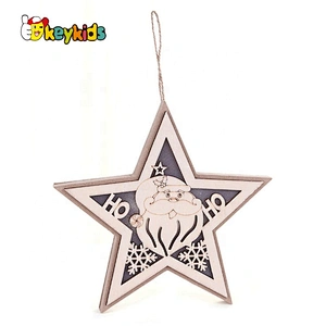 wholesale christmas wooden wall art decor with customize W09D101