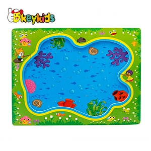 Mini Wooden Fishing Game For Toddlers W01A189