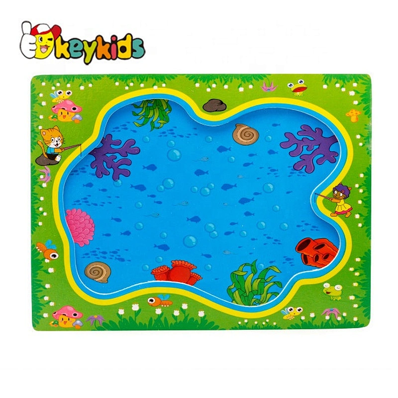 Mini Wooden Fishing Game For Toddlers W01A189