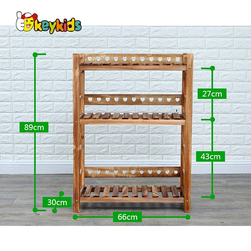hihg quality modern wooden plant stand with customize W08H106