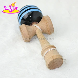 New and popular wooden kendama toy for kids,Cheapest wooden kendama wholesale for children W01A079