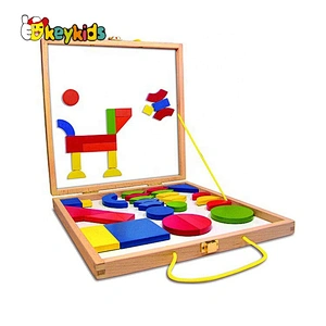 2021 New design educational 42PCS magnet puzzle for kids W14J012