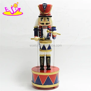 Germany traditional wooden Nutcracker soldier doll toys for home W02A212