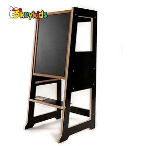 high quality kids wooden step stool with handle W08G278B