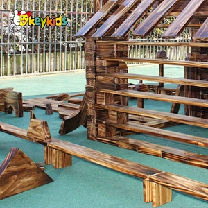 2021 Customize educational wooden giant outdoor building blocks for children W01D093