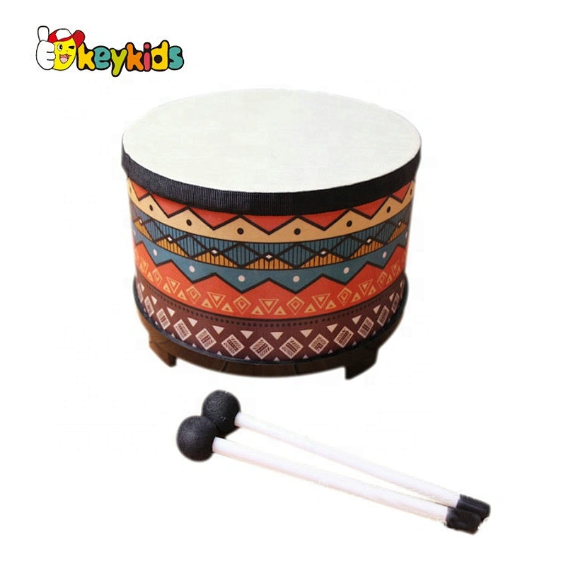 Newest educational  wooden drum toy for kids  W07J053