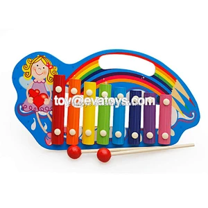 2016 best sale kids wooden music gift, top popular children wooden music gift W07A072