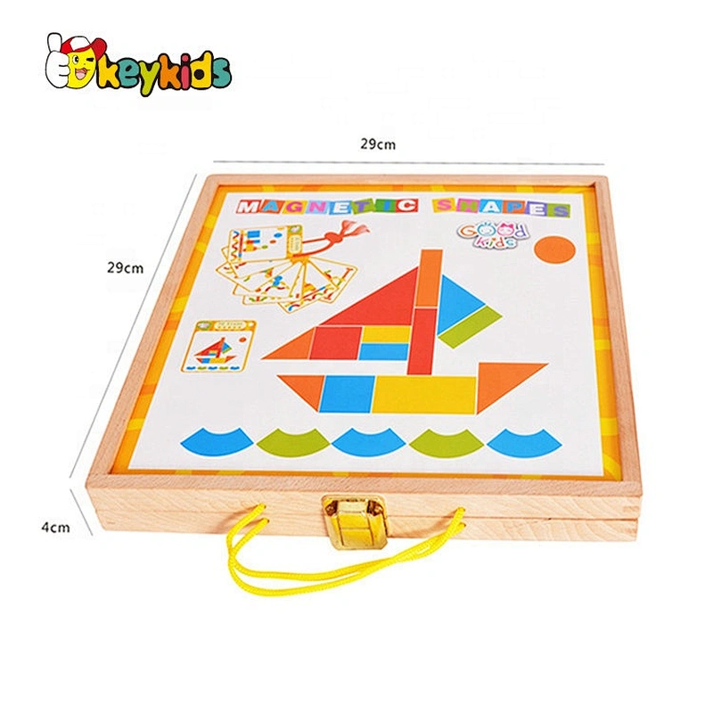 2021 New design educational 42PCS magnet puzzle for kids W14J012