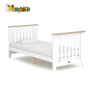 high quality white wooden baby playpen crib for wholesale W08E034